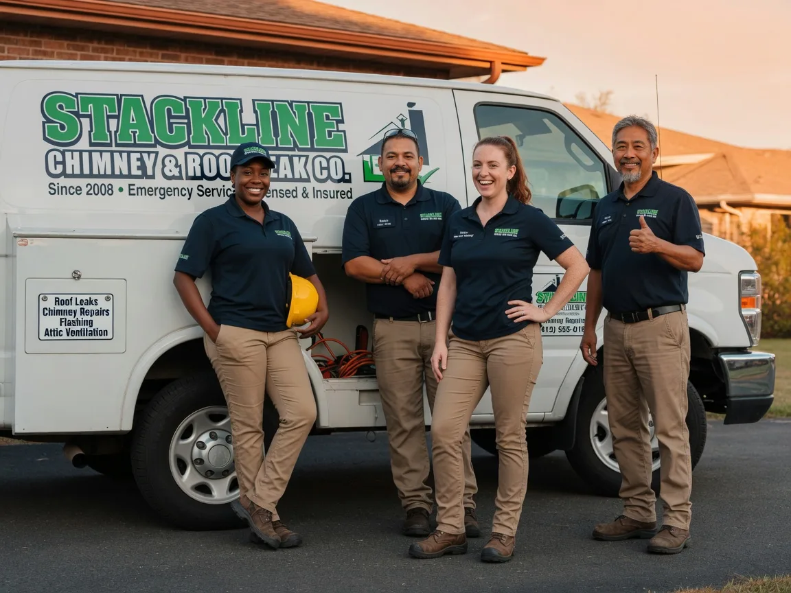 Chimney flashing repair company in Daleville, MS